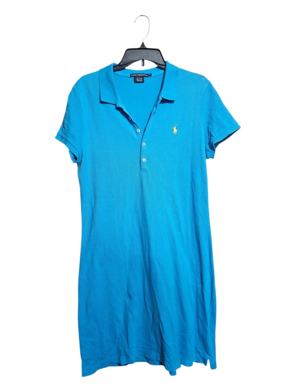 Ralph Lauren Sport Womens Tennis Cotton Dress Vibrant Blue Dress Size Large!